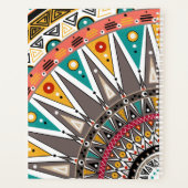 Etnische ornamenten planner (Achterkant)
