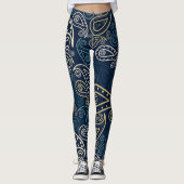 Etnische paisley leggings (Voorkant)