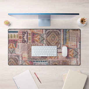 etnische patchwork-tafelmat bureaumat