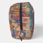 etnische patchwork-toilettas toilettasje (Rechts)