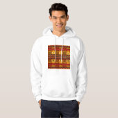 Etnische patronen hoodie (Voorkant volledig)