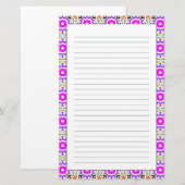 Etnische patronen met Marokkaanse motifs Briefpapier (Voorkant / Achterkant)