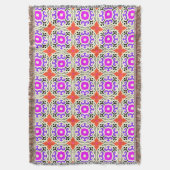 Etnische patronen met Marokkaanse motifs Deken (Voorkant Verticaal)