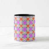 Etnische patronen met Marokkaanse motifs Mok (Midden)