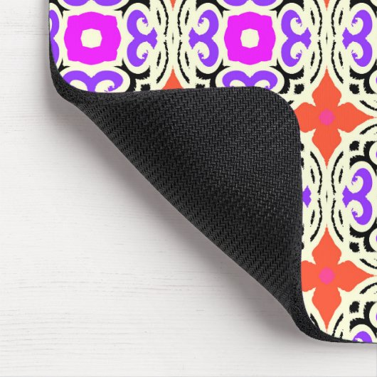 Etnische patronen met Marokkaanse motifs Muismat (Hoek)