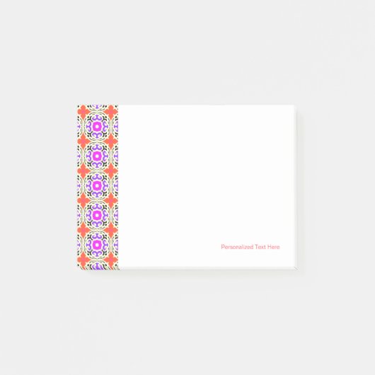 Etnische patronen met Marokkaanse motifs Post-it® Notes (Voorkant)
