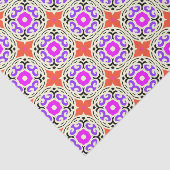 Etnische patronen met Marokkaanse motifs Tissuepapier (Detail)