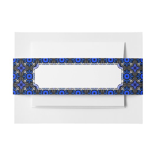 Etnische patronen met Turkse motifs Uitnodigingen Wikkel (Voorkant Voorbeeld)