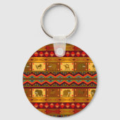 Etnische patronen sleutelhanger (Voorkant)