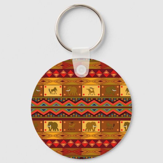 Etnische patronen sleutelhanger (Voorkant)