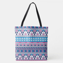 Etnische patronen tote bag