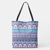 Etnische patronen tote bag (Achterkant)