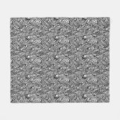 Etnische patroon 3 fleece deken (Voorkant (Horizontaal))