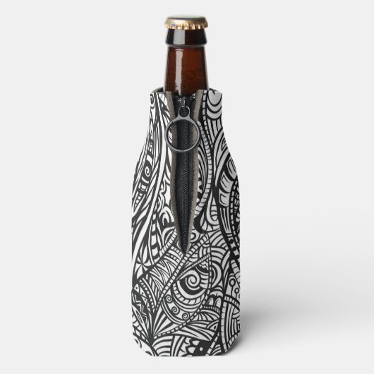 Etnische patroon 3 flesjeskoeler (Fles Achterkant)