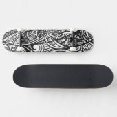 Etnische patroon 3 persoonlijk skateboard (Horizontaal)