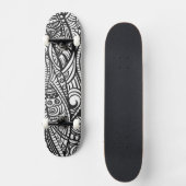Etnische patroon 3 persoonlijk skateboard (Voorkant)