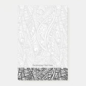 Etnische patroon 3 post-it® notes (Voorkant)