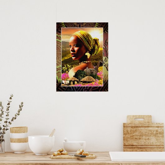 Etnische Poster (Keuken)