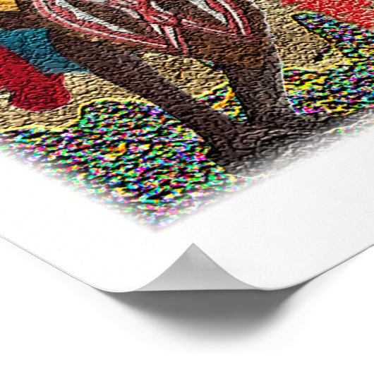 Etnische Poster (Hoek)