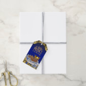 Etnische Prince Baby Shower Cadeaulabel (Met Touw)