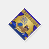 Etnische Prince Baby shower Papieren servetten (Hoek)