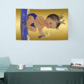 Etnische Prince Peuter Feest Spandoek (Beurs)