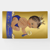 Etnische Prince Peuter Feest Spandoek (Horizontaal)