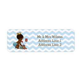 Etnische Prince Telefoon Koffer Baby shower Chevro Etiket