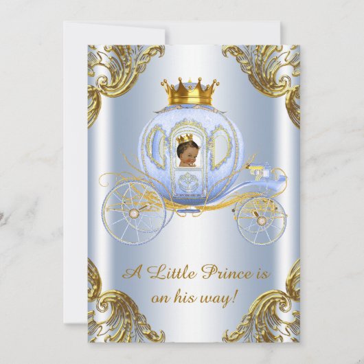 Etnische prins Koninklijk Huwelijk Prins Baby show Kaart (Voorkant)