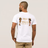 Etnische prins prinses onthult geslacht t-shirt (Achterkant volledig)