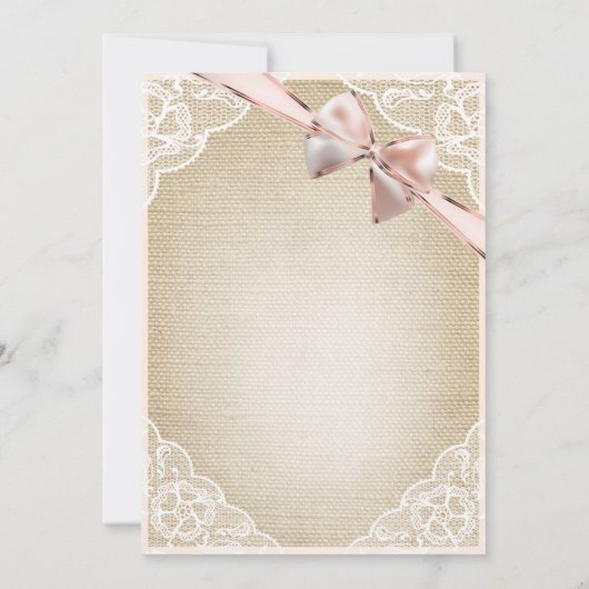 Etnische prinses  Baby Girl Rustic Shower Kaart (Achterkant)