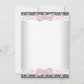 etnische prinses Baby shower dank u Bedankkaart (Achterkant)