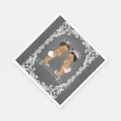 Etnische prinses, Baby shower Servet (Hoek)