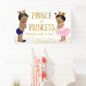 Etnische prinses, Baby shower Spandoek (Insitu)
