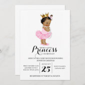 Etnische Prinses Baby shower Uitnodiging (Voorkant / Achterkant)