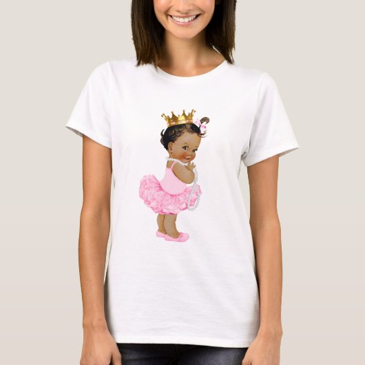 Etnische Prinses Baby T-shirt (Voorkant)