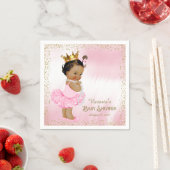 Etnische prinses babyshower papieren servetten (Insitu)