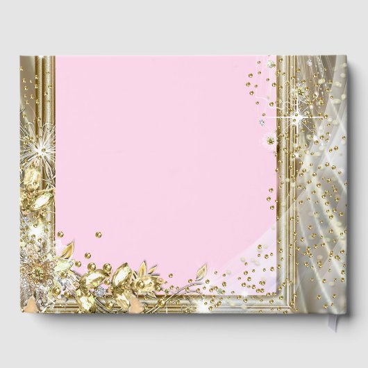 Etnische Prinses Ballerina Baby shower gastenboek (Achterkant)