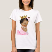 Etnische Prinses Ballerina Baby T-shirt (Voorkant)