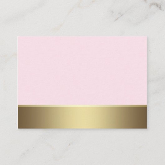 Etnische Prinses Ballerina Luier Raffle Ticket Informatiekaartje (Achterkant)