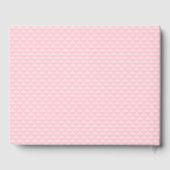 Etnische prinses tweeling roze Baby shower Gastenboek (Achterkant)