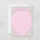 Etnische prinses, Unicorn & Castle Dank je wel Bedankkaart (Achterkant)