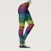 Etnische, regenboogversiering leggings (Rechts)