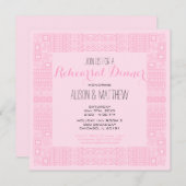 Etnische repetitie van het Ontwerp Inwendige Uitno Kaart (Voorkant / Achterkant)