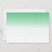 Etnische Retro Lady die met de gevierde kerst vlie Kaart (Achterkant)