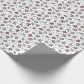  etnische schildpad cadeaupapier (Hoek)