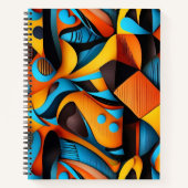 Etnische spiraal notitieboek (Voorkant)