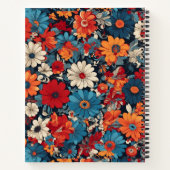 Etnische spiraal notitieboek (Achterkant)