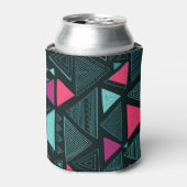 Etnische stam Boho: Doodle . Blikjeskoeler (Blikje Voorkant)