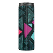 Etnische stam Boho: Doodle . Thermosbeker (Achterkant)